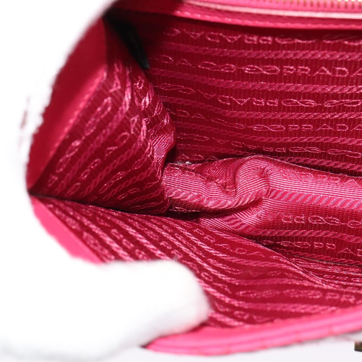 Prada Turnlock, Pink, Leather, shoulder