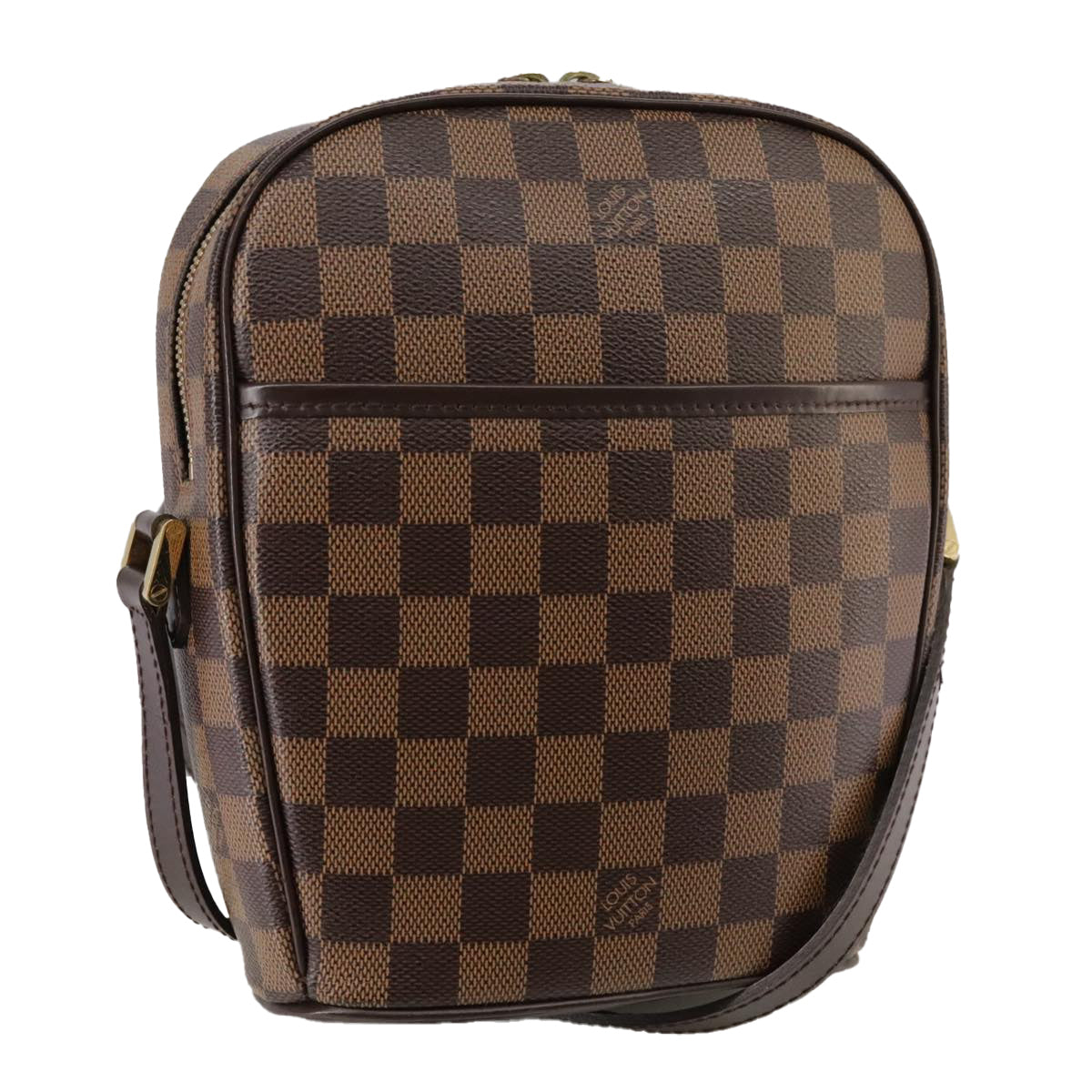 Louis Vuitton Ipanema, Brown, Canvas, shoulder