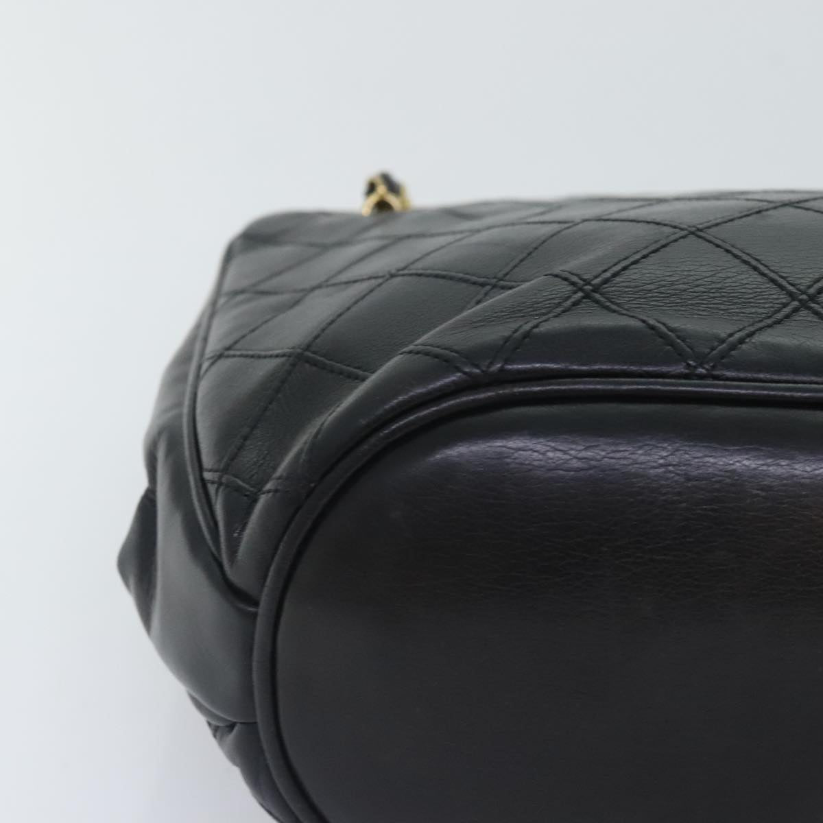 Chanel Cc, Black, Calfskin, tote