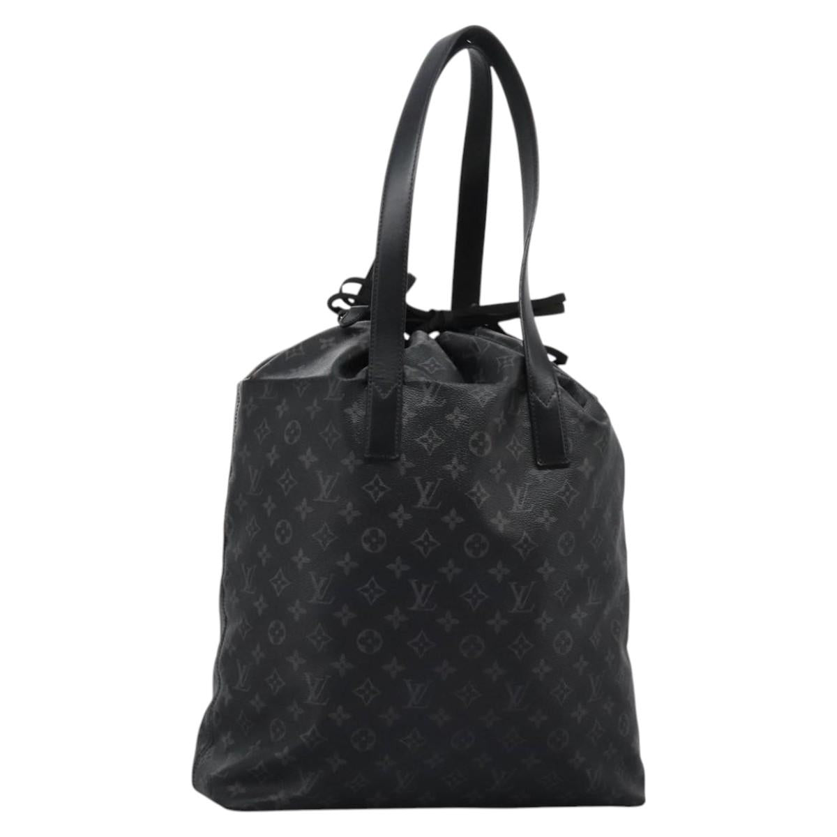 Louis Vuitton Eclipse, Grey, Canvas, tote