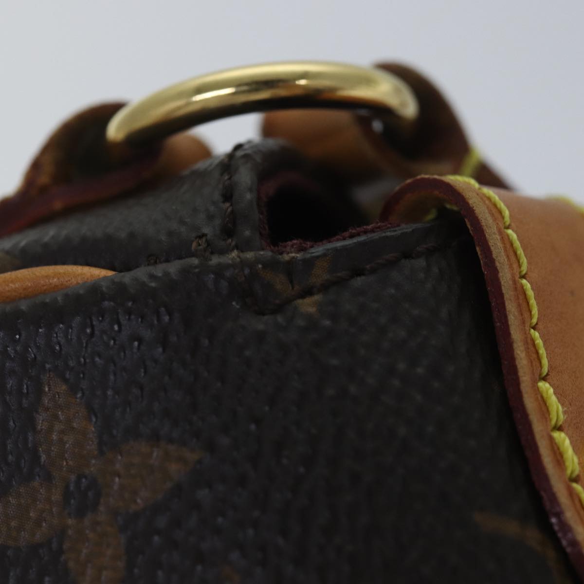 Louis Vuitton Saint Cloud, Brown, Canvas, shoulder