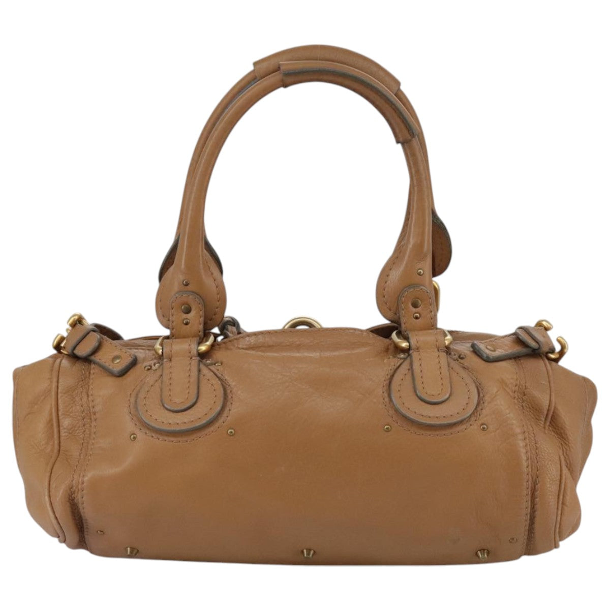 Chloé Paddington, Brown, Leather, handbag