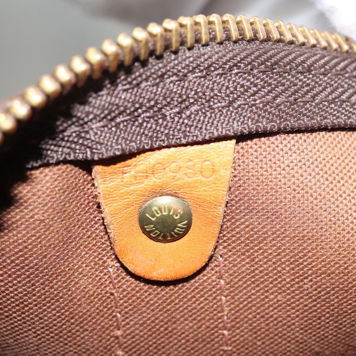 Louis Vuitton Keepall 45, Brown, Canvas, travel