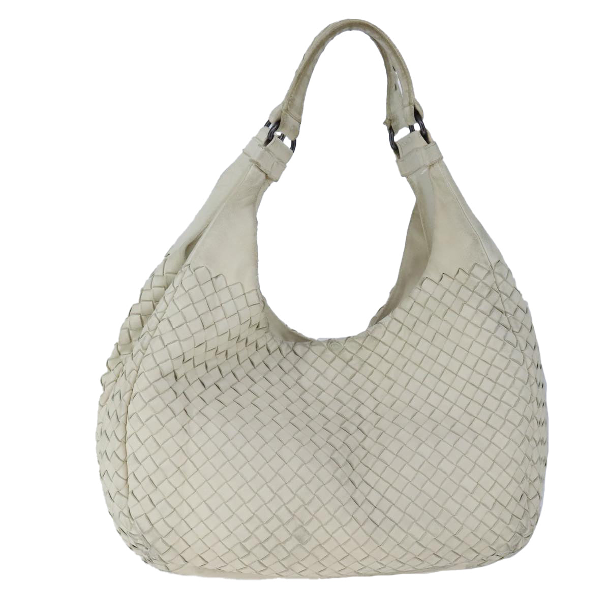 Bottega Veneta Campana, White, Leather, shoulder