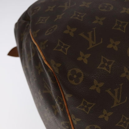 Louis Vuitton Keepall 60, Brown, Canvas, travel