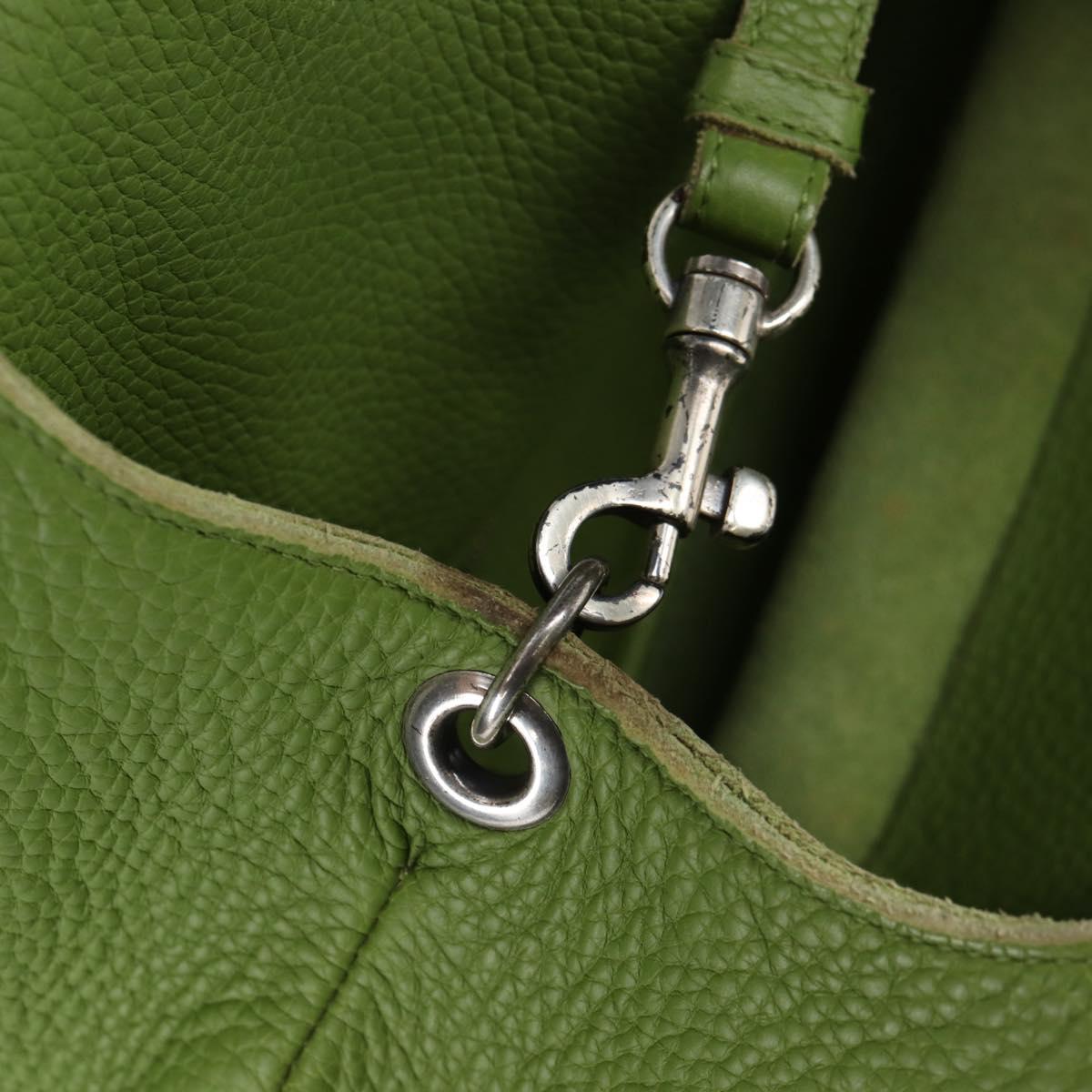 Bottega Veneta, Green, Leather, shoulder