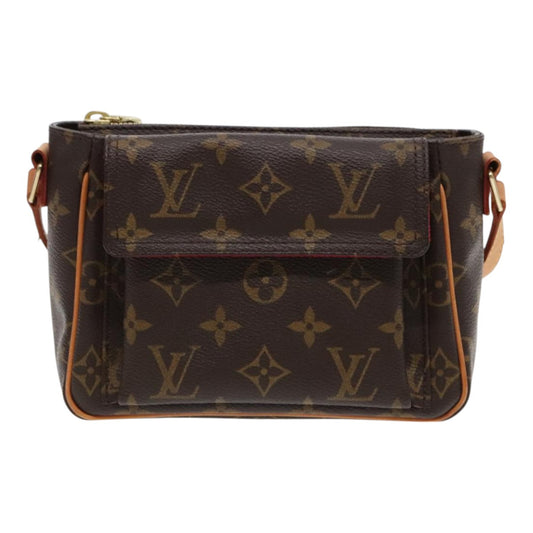 Louis Vuitton Viva Cité, Brown, Canvas, shoulder