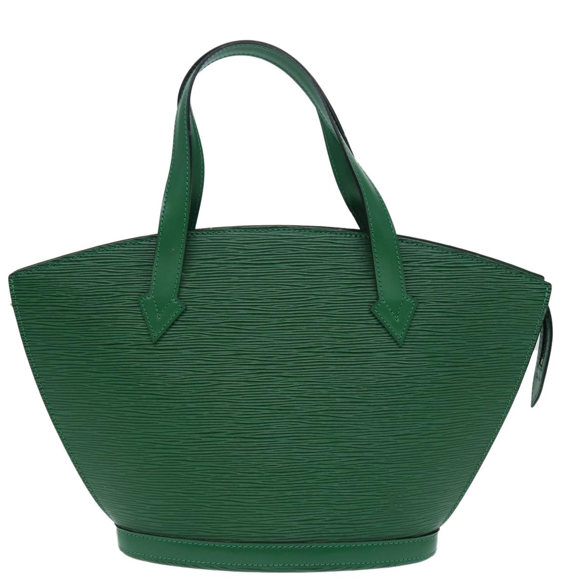 Louis Vuitton Saint Jacques, Green, Leather, handbag