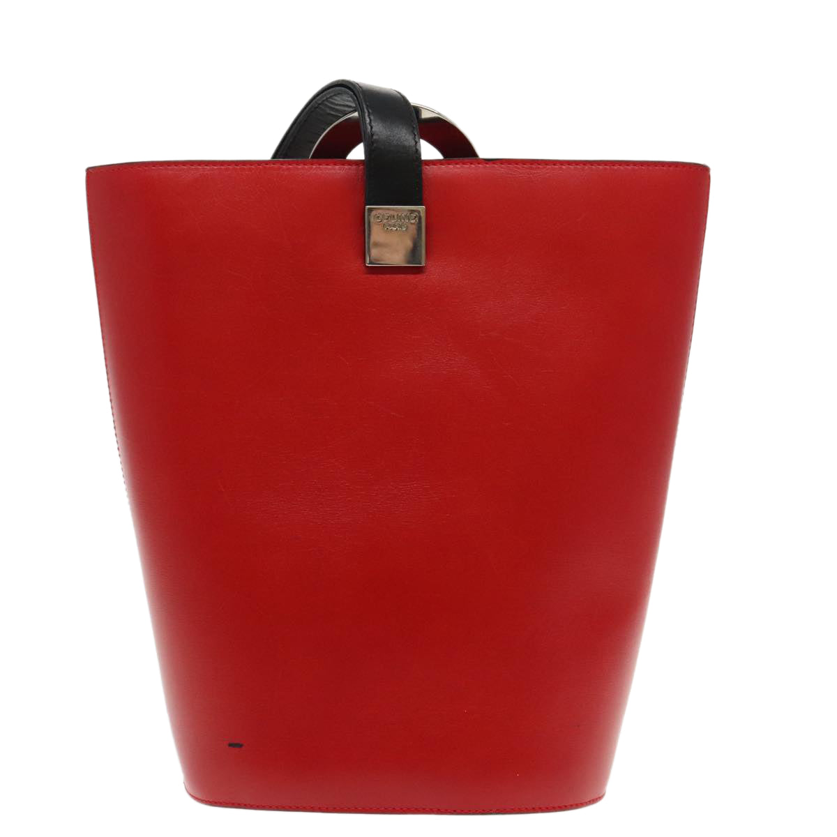 Céline Logo du cercle, Red, Leather, shoulder