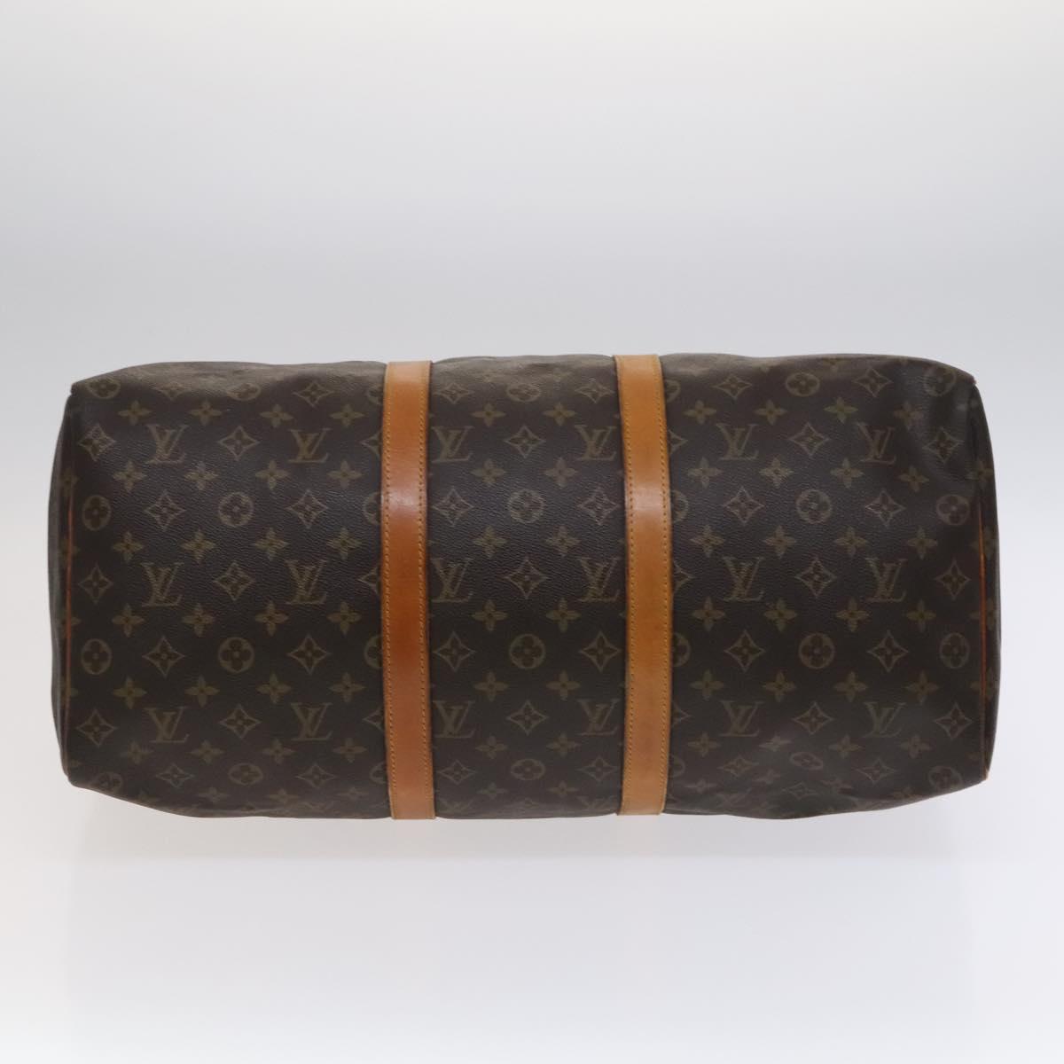 Louis Vuitton Keepall 50, Brown, Canvas, travel