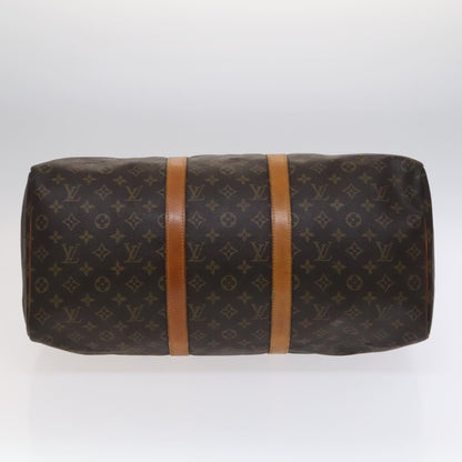 Louis Vuitton Keepall 50, Brown, Canvas, travel