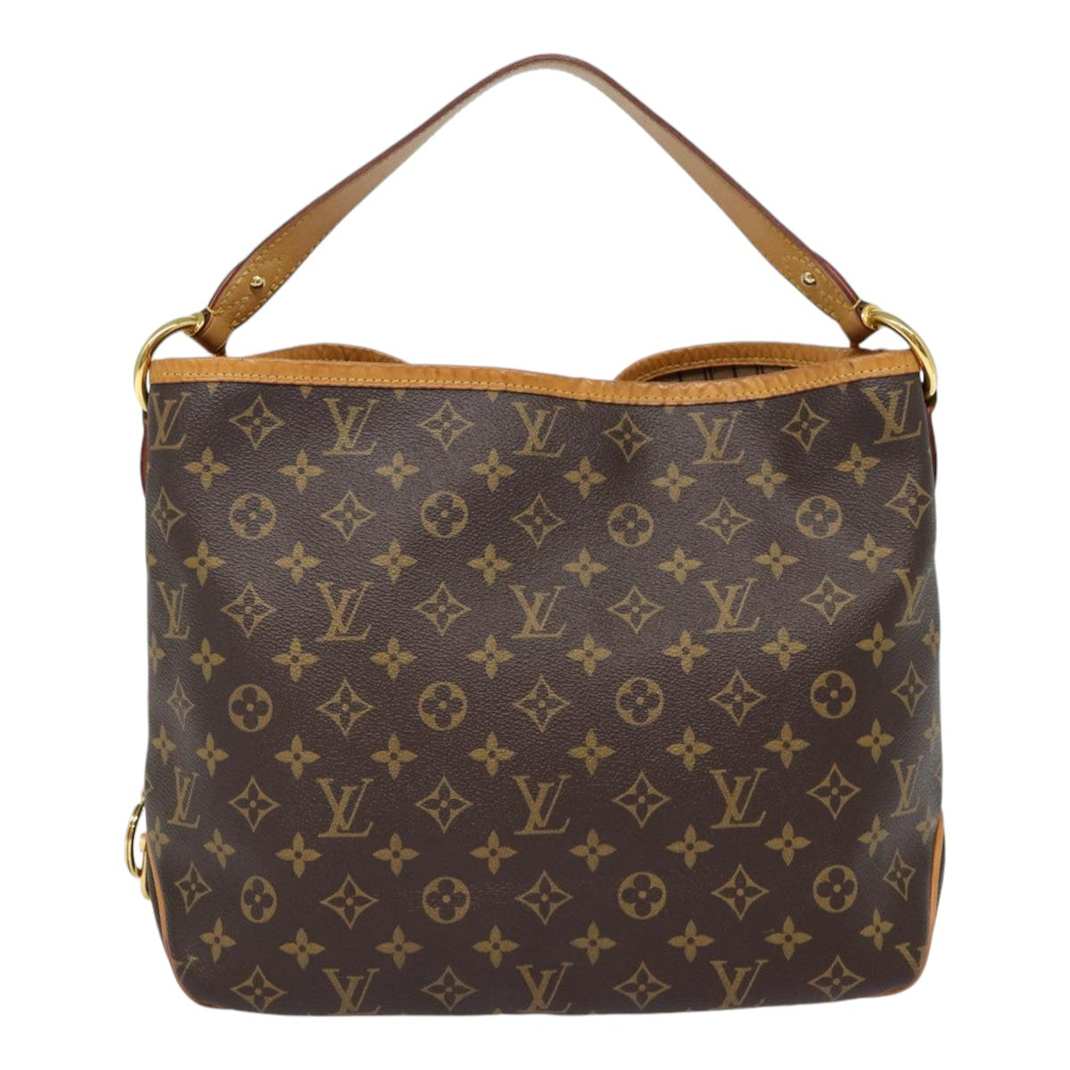 Louis Vuitton Delightful, Brown, Canvas, shoulder