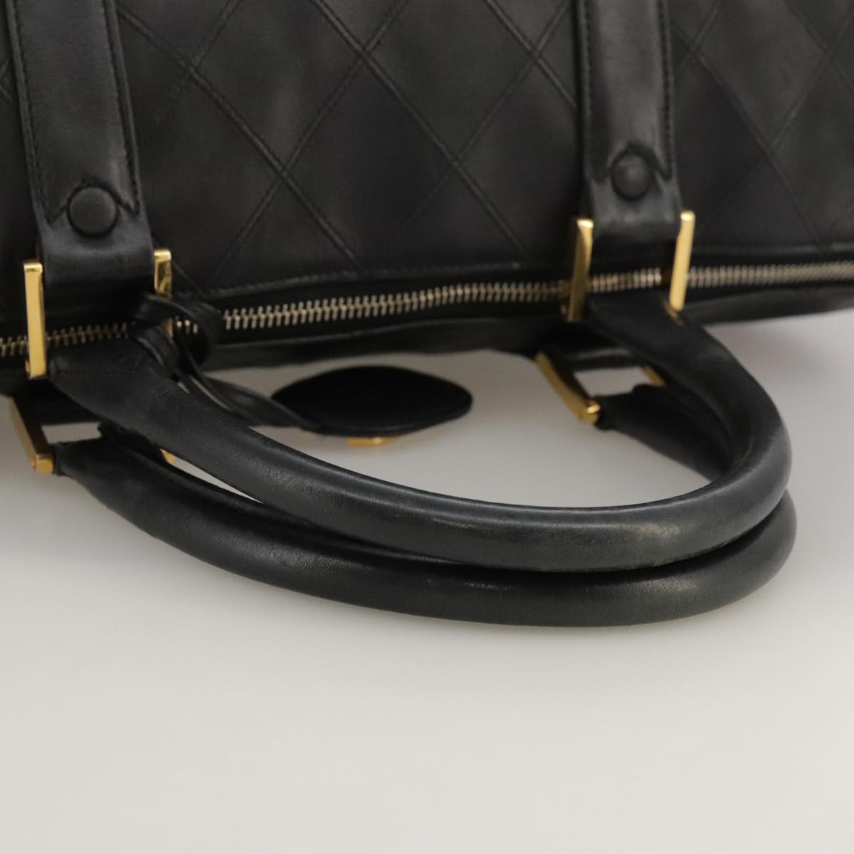 Chanel Cc, Black, Leather, travel