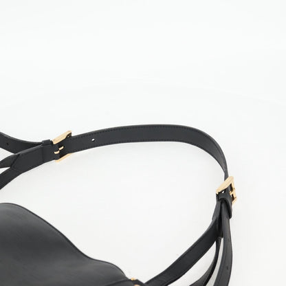 Louis Vuitton Mandala, Black, Leather, shoulder