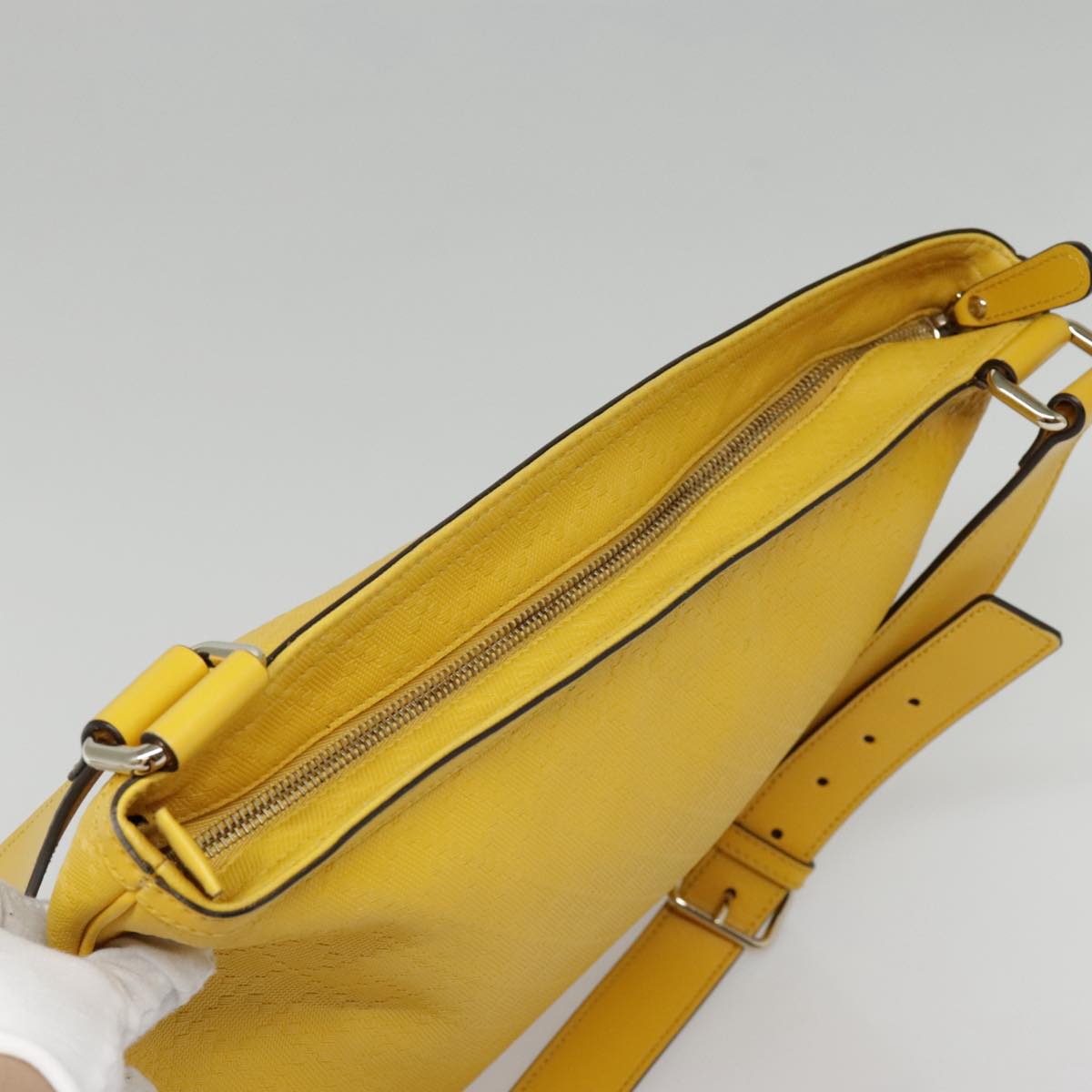 Gucci Diamantissima, Yellow, Leather, shoulder