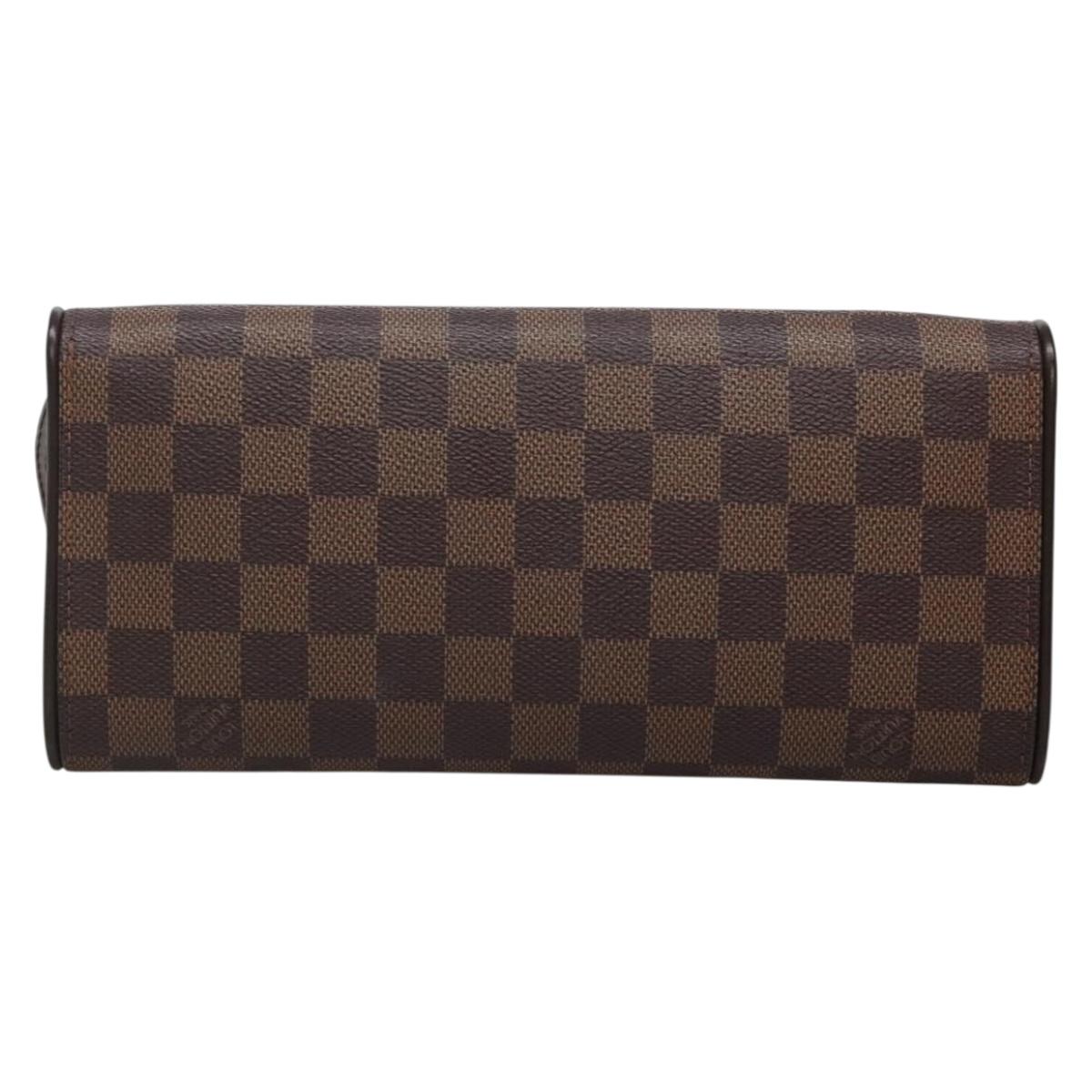 Louis Vuitton Twin, Brown, Canvas, shoulder