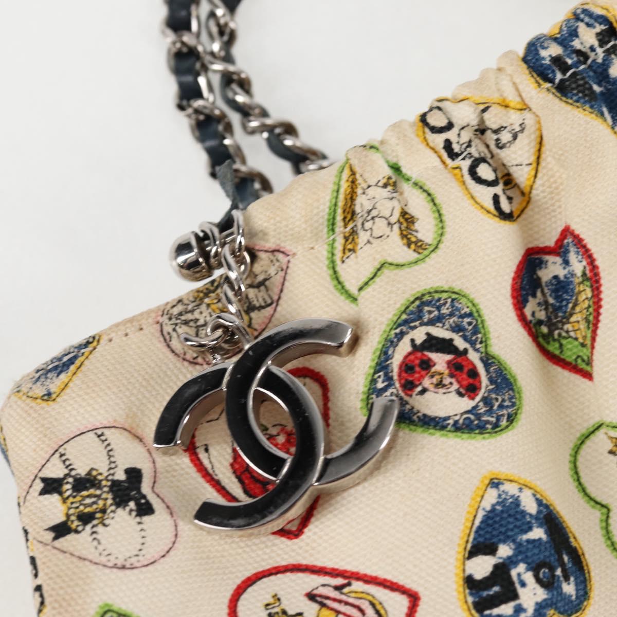 Chanel, Multicolour, Canvas, shoulder