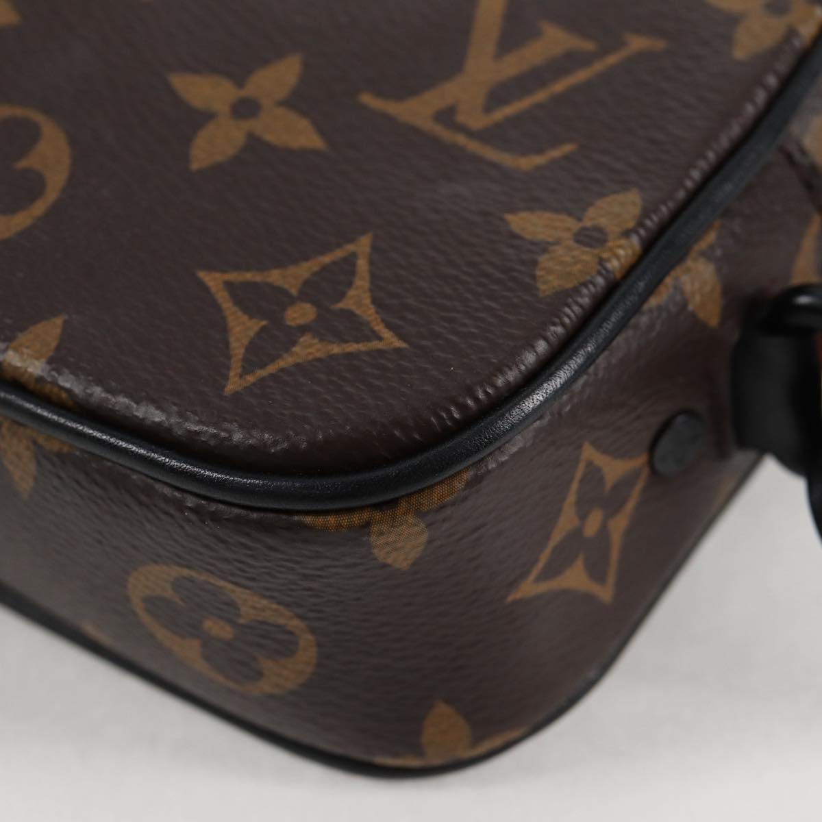 Louis Vuitton Pochette Volga, Brown, Canvas, clutch