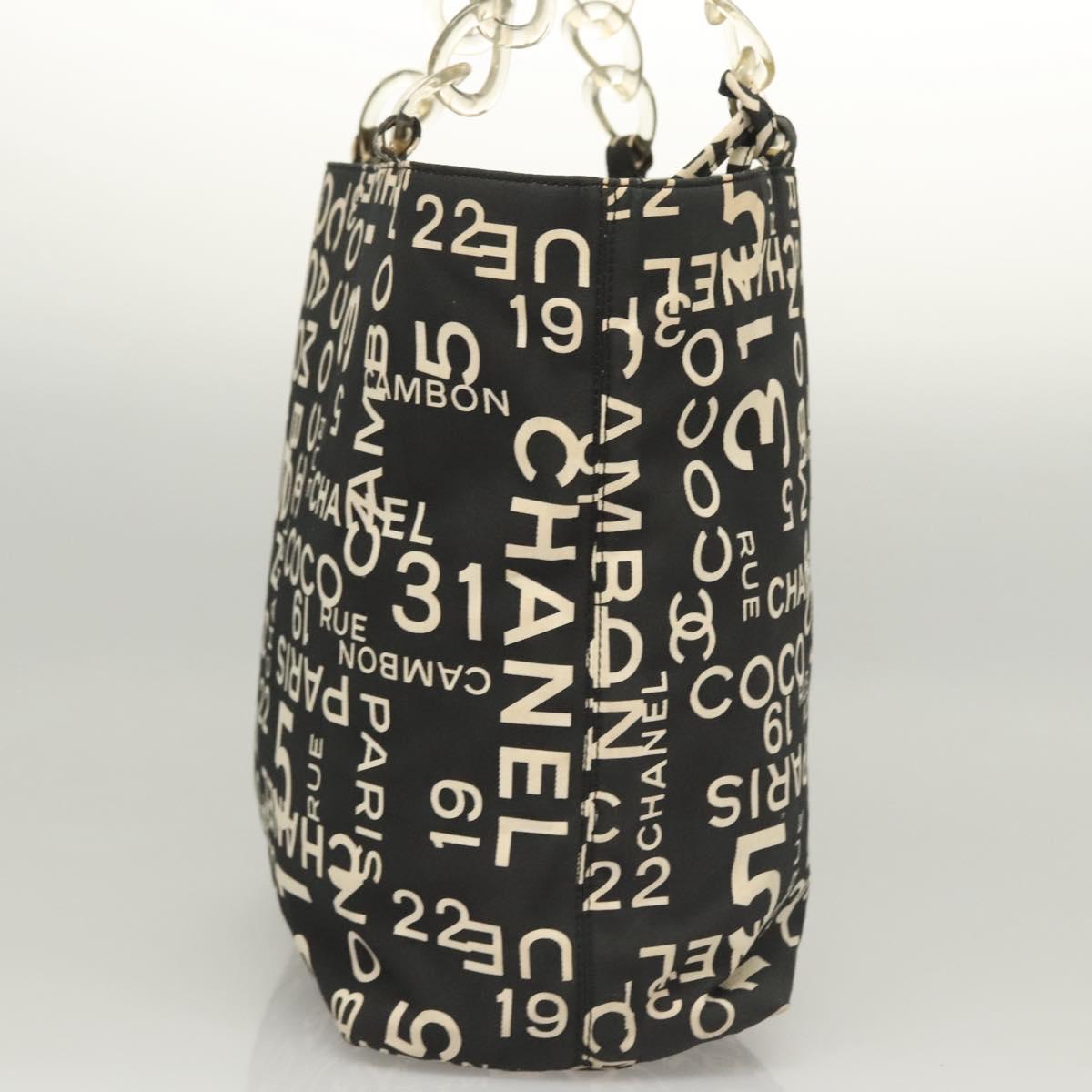 Chanel By sea, Black, Canvas, tote