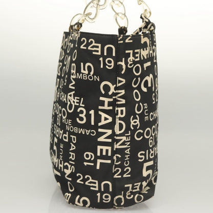 Chanel By sea, Black, Canvas, tote