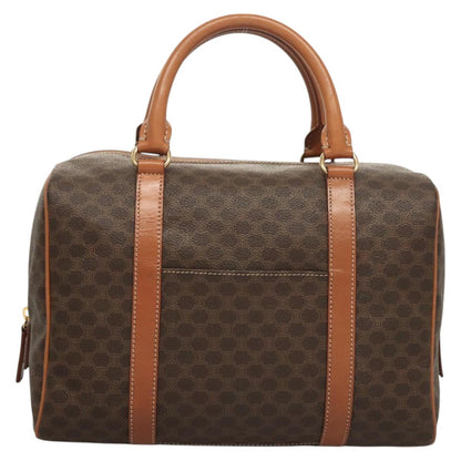 Céline Macadam, Brown, Canvas, handbag