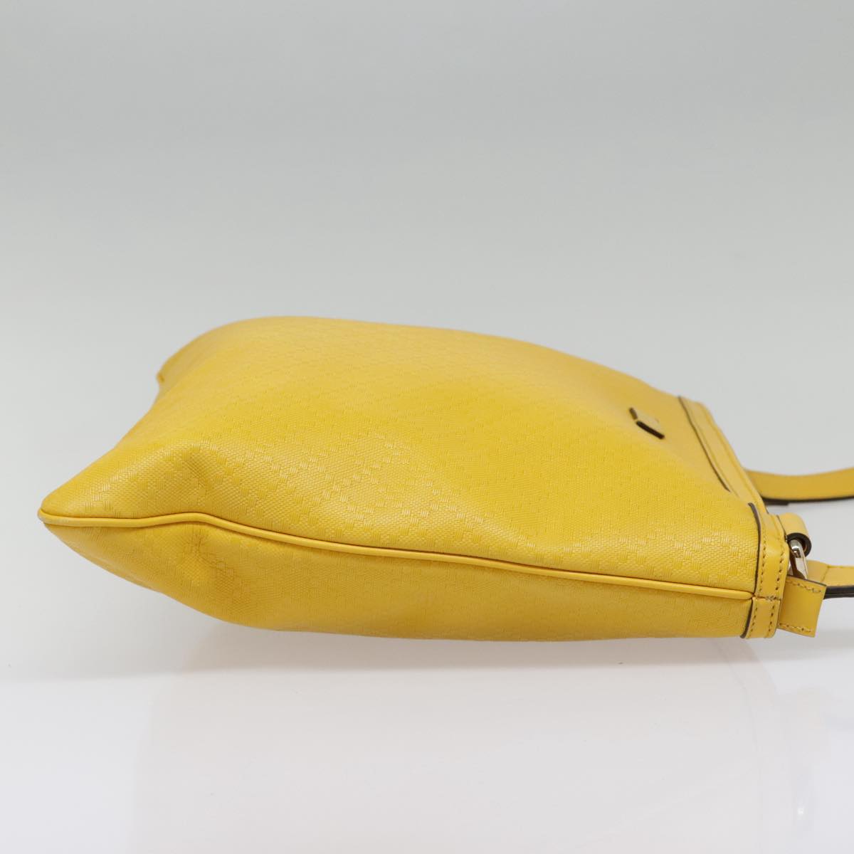 Gucci Diamantissima, Yellow, Leather, shoulder