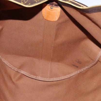 Louis Vuitton Sac Polochon, Brown, Canvas, travel