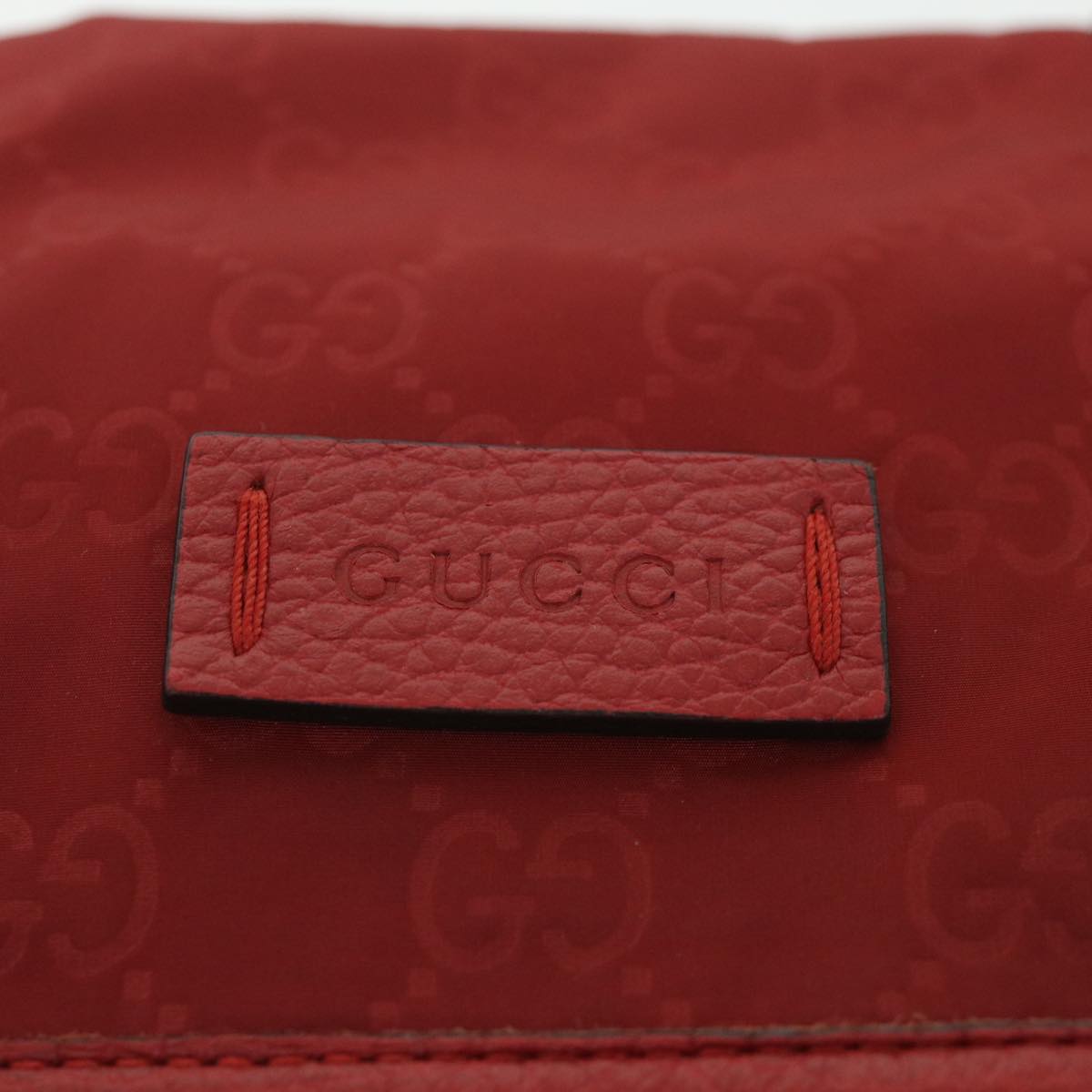 Gucci --, Red, Canvas, shoulder