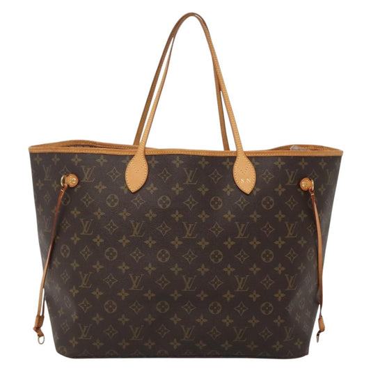 Louis Vuitton Neverfull GM, Brown, Canvas, tote