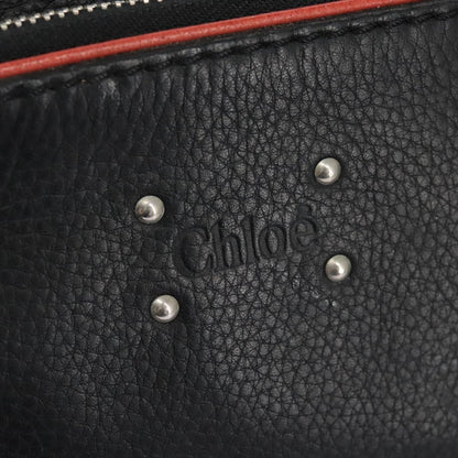 Chloé Paddington, Black, Leather, travel