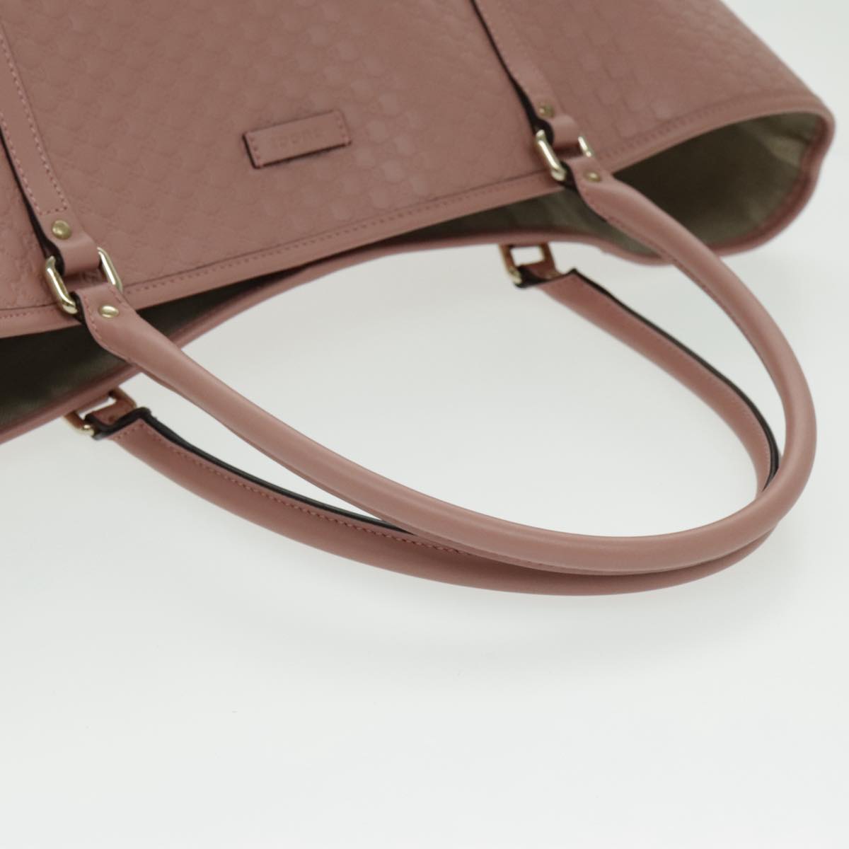 Gucci Micro guccissima, Pink, Leather, tote