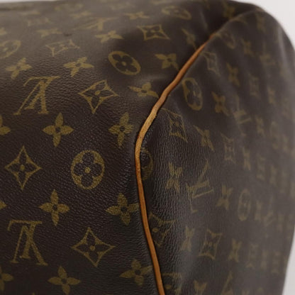 Louis Vuitton Keepall 60, Brown, Canvas, travel