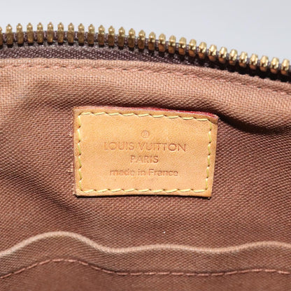 Louis Vuitton Palermo, Brown, Canvas, tote