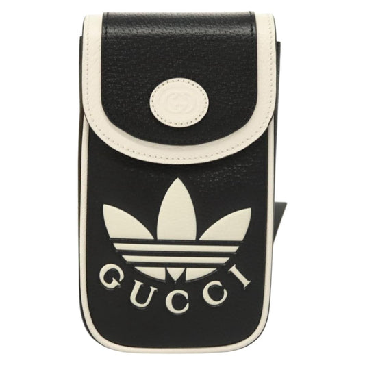 Gucci, Black, Leather, shoulder