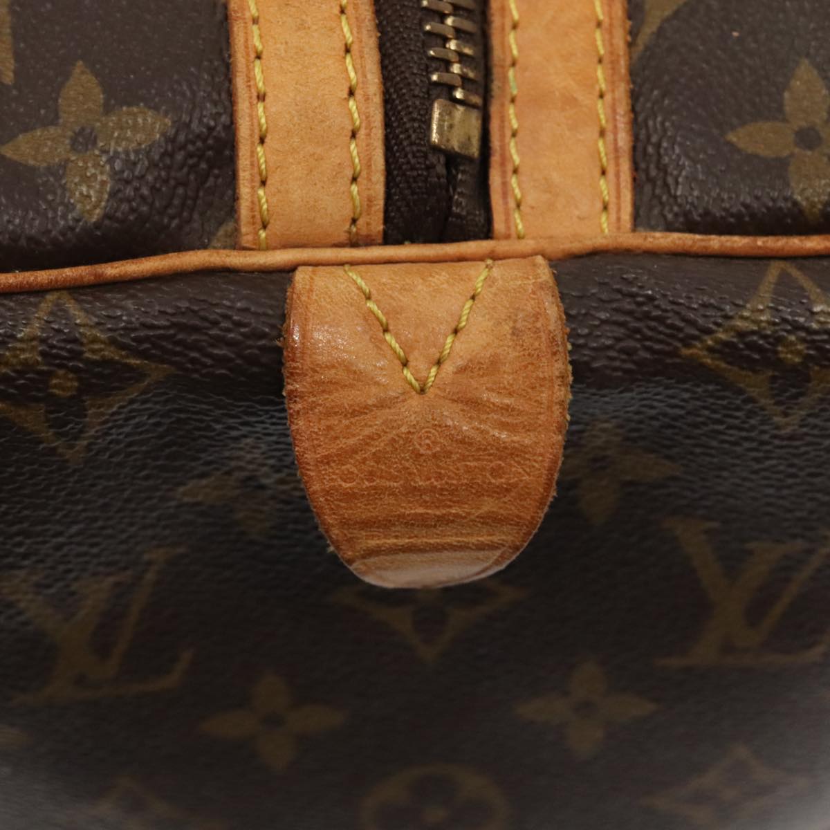 Louis Vuitton Sac Souple, Brown, Canvas, travel