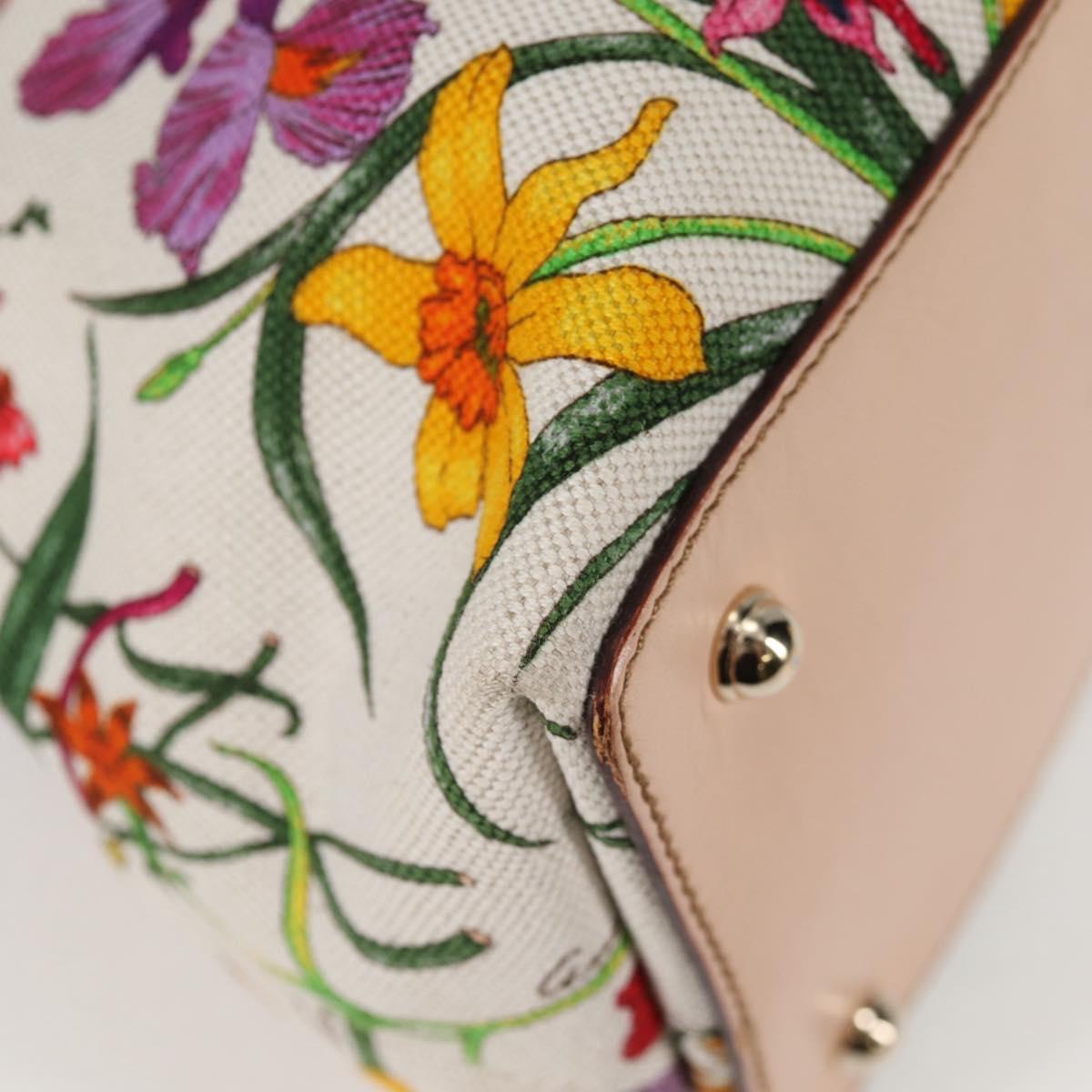 Gucci Bamboo, Multicolour, Canvas, shoulder