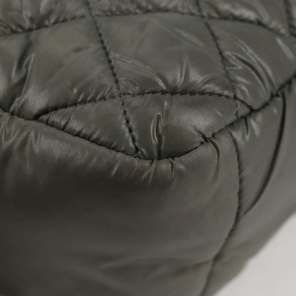 Chanel Coco Cocoon, Khaki, NYLON, shoulder