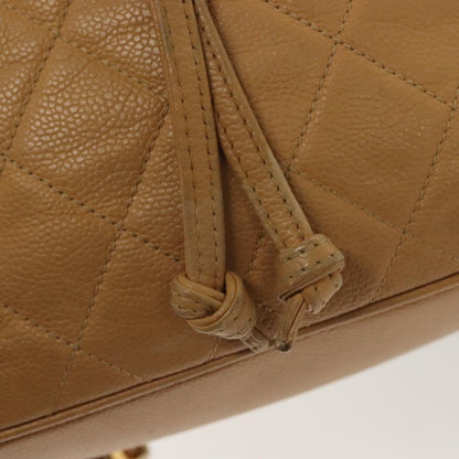 Chanel Vintage, Yellow, Leather, backpack