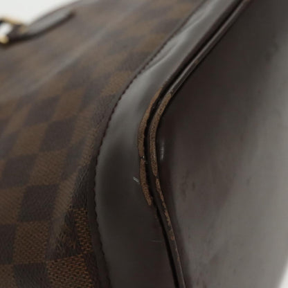 Louis Vuitton Vintage Alma Handbag Damier, BROWN, CANVAS, Handbag
