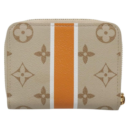 Louis Vuitton Zippy coin purse, Beige, Canvas, wallet