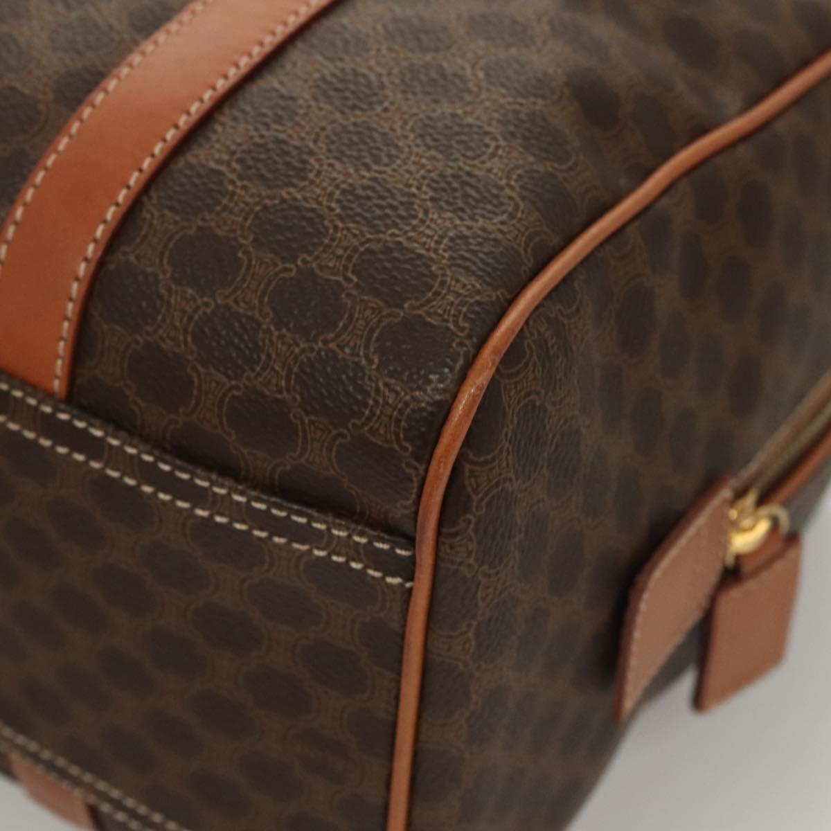 Céline Macadam, Brown, Canvas, handbag