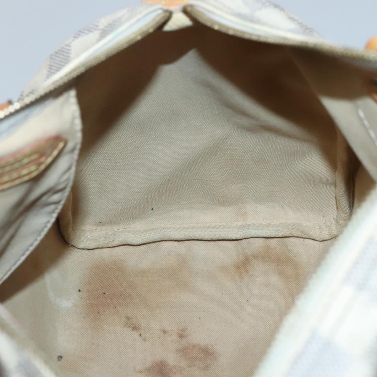 Louis Vuitton Speedy 30, White, Canvas, handbag