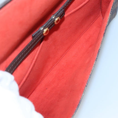 Louis Vuitton Twin, Brown, Canvas, shoulder