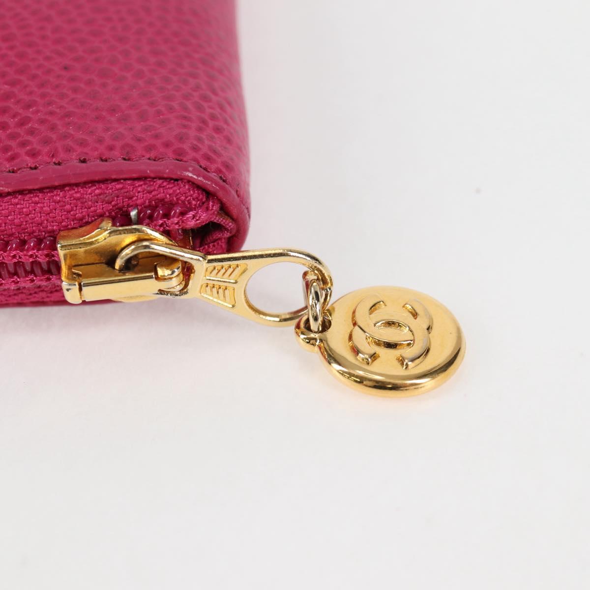 Chanel Coco Mark, Pink, Leather, clutch