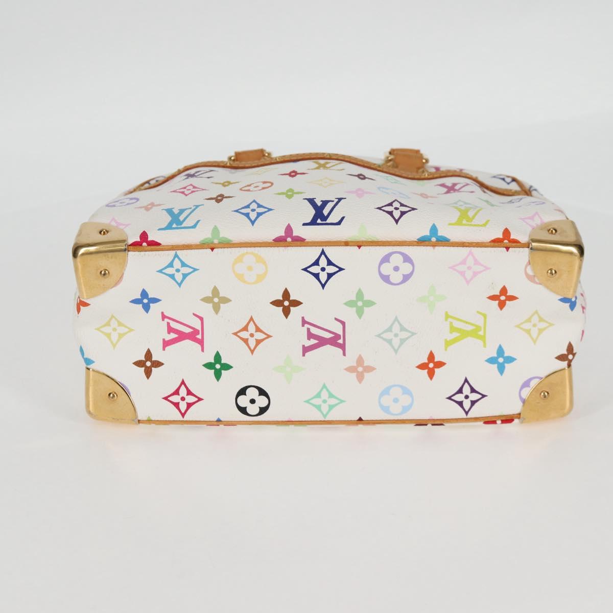 Louis Vuitton Trouville, White, Canvas, handbag