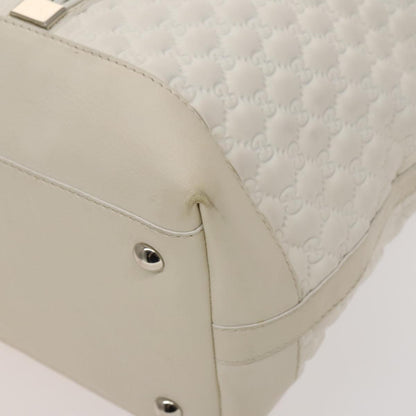 Gucci Horsebit, White, Leather, handbag
