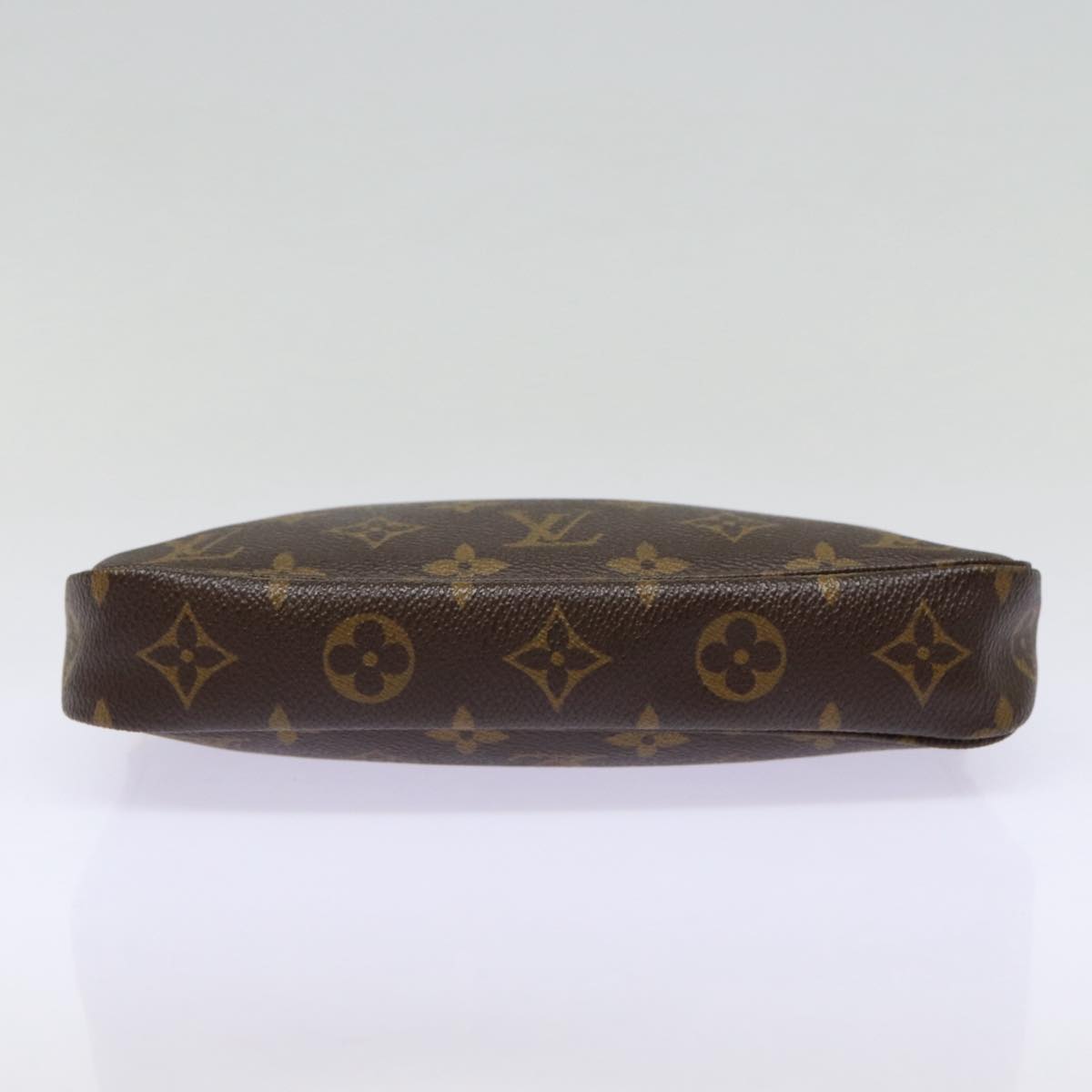 Louis Vuitton Pochette Accessoire, Brown, Canvas, clutch