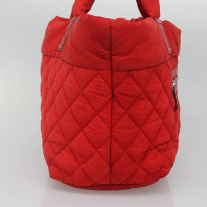 Chanel Coco Cocoon, Red, NYLON, tote
