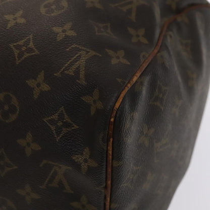 Louis Vuitton Keepall 45, Brown, Canvas, travel