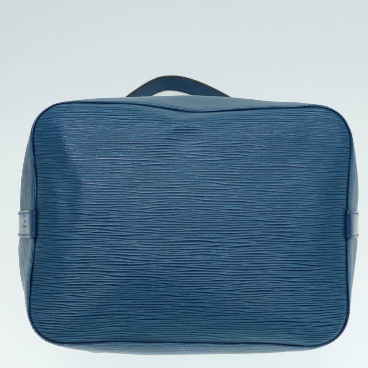 Louis Vuitton Noe, Blue, Leather, shoulder